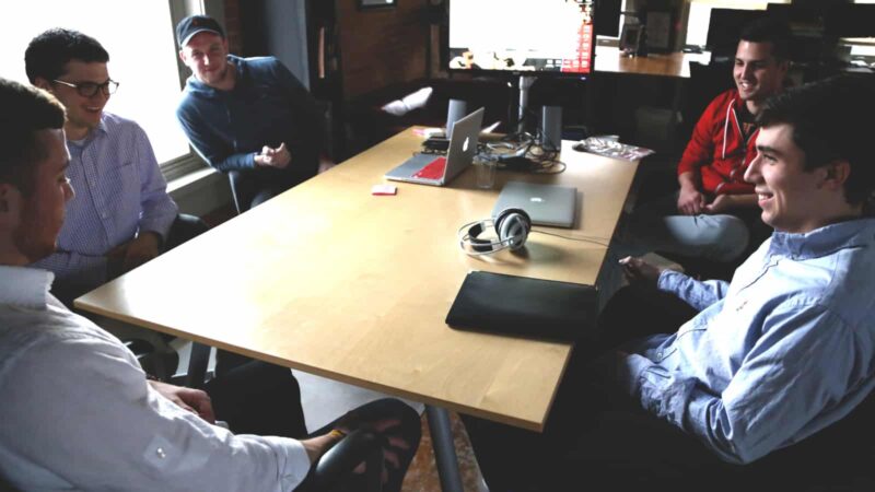 Business start up team