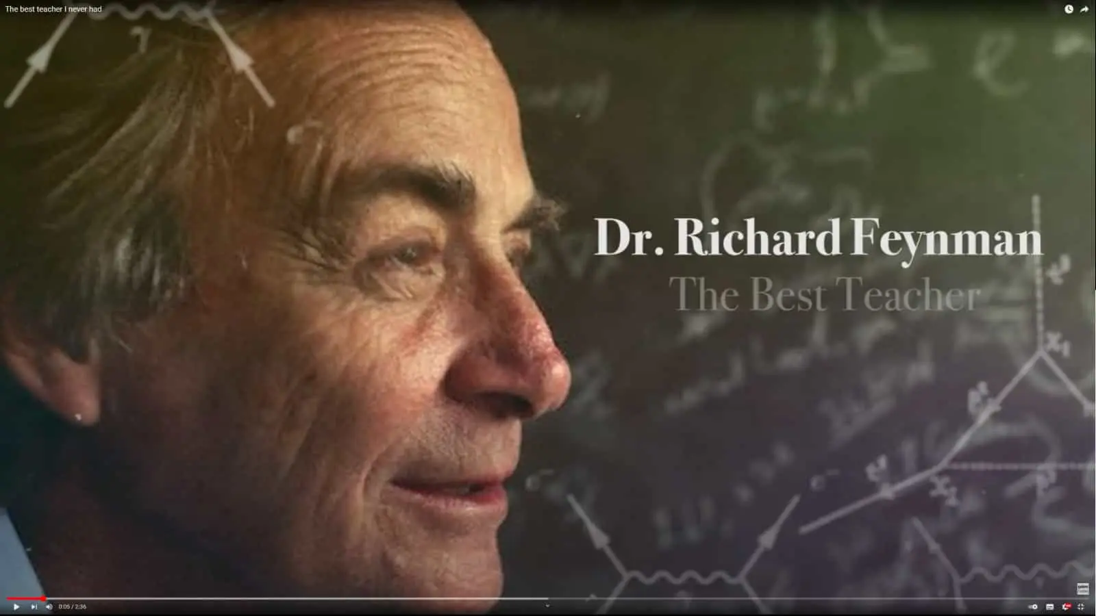 Richard Feynman, engaging education for ADHD