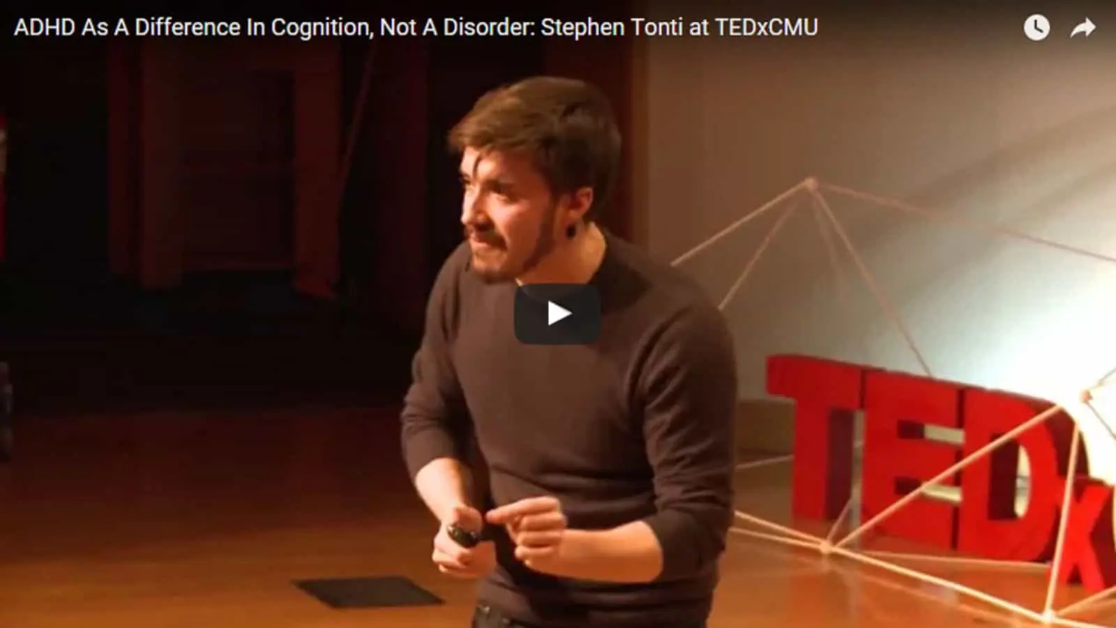 Stephen Tonti on ADHD