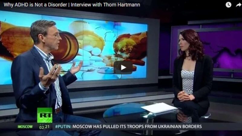 Thom Hartmann ADHD interview